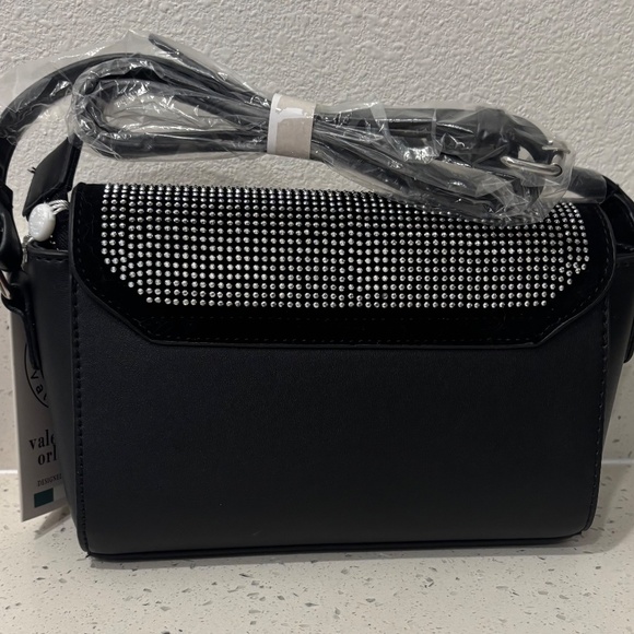 Valentino Orlandi Black and White Crossbody Bag with Sophisticated Style - Picture 2 of 4